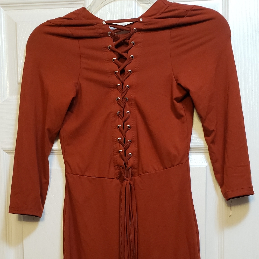Cute lace up dress